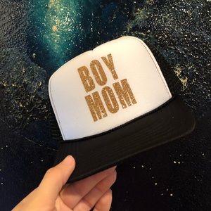 Trucker hat boy mom